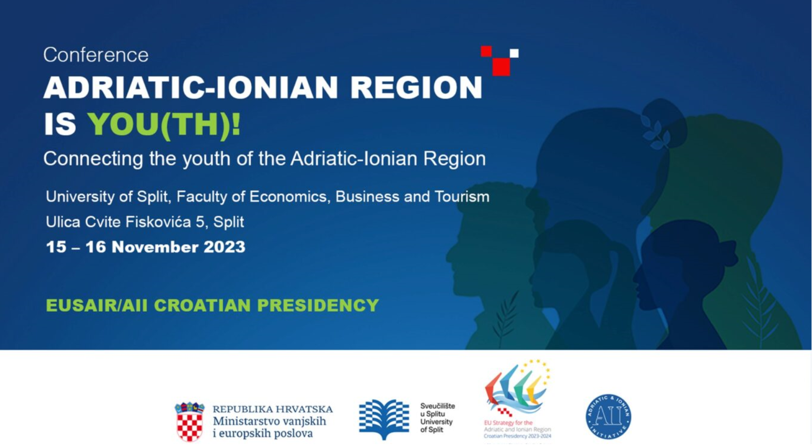 SAVE THE DATE - YOUTH CONFERENCE - 15-16 NOVEMBER 2023, SPLIT